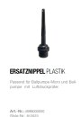 Pumpennippel Ersatz Plastik