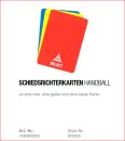 Schiedsrichterkarten 3er Set Handball Select 820029