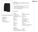 Finden+Hales Adults Knitted Shorts with Zip Pockets FH886