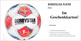Derbystar Fußball Bundesliga Player v25 + Geschenkbox 1479500025