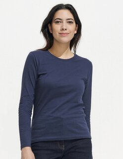 Sols Womens Long Sleeve T-Shirt Imperial L02075 french navy