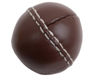 trenas Schlagball aus Leder 80g Braun