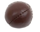 trenas Schlagball aus Leder 80g Braun
