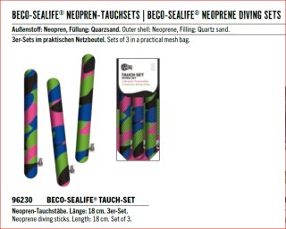 BECO Tauchstäbe 3er Set 96230