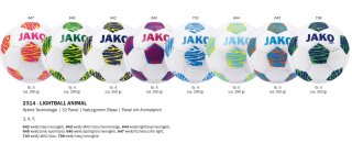 Jako Lightball Animal Fußball 2314
