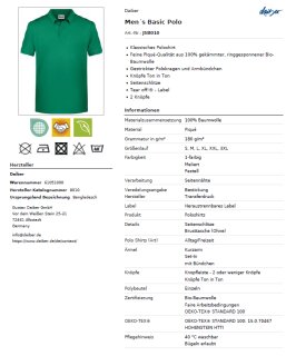 Men´s Basic Polo JN8010