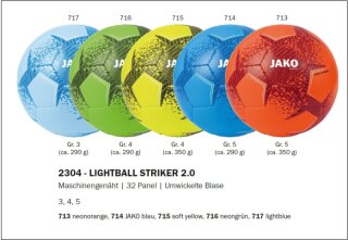 Jako Fußball Lightball TLS Gr. 5 290g  S-Light 2304